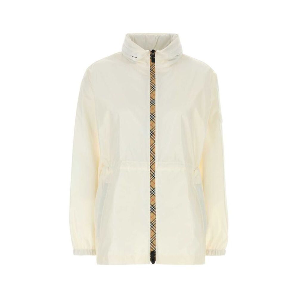 Burberry Women White Nylon Jacket
